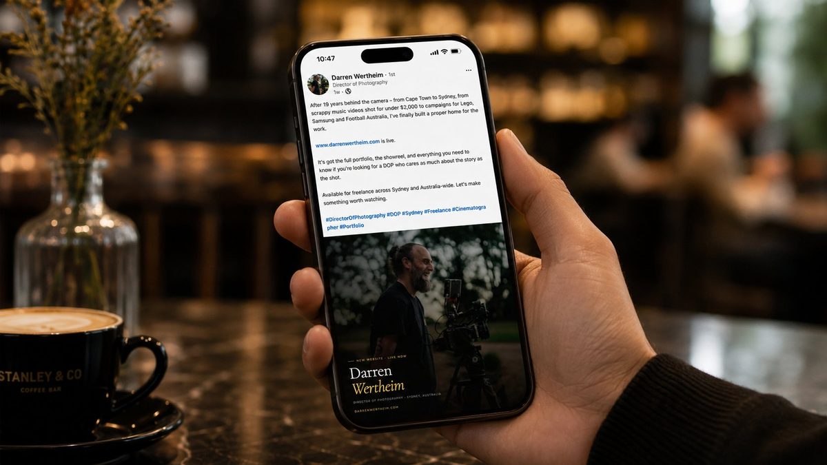 Darren Wertheim LinkedIn social post